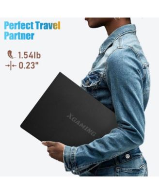 Portable Monitor 15.6 Inch FHD 1080P USB C HDMI, IPS HDR Gaming Computer Display with Smart Cover, Plug&Play, Dual Speakers External Screen for Laptop PC MAC Phone Xbox Switch PS4 Table