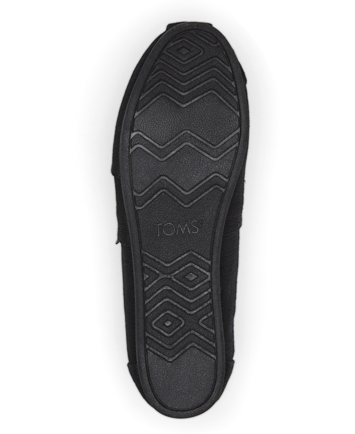 Shop Toms Women's Alpargata Classic Heritage Canvas Slip-on Flats In Black,black Heritage Canvas