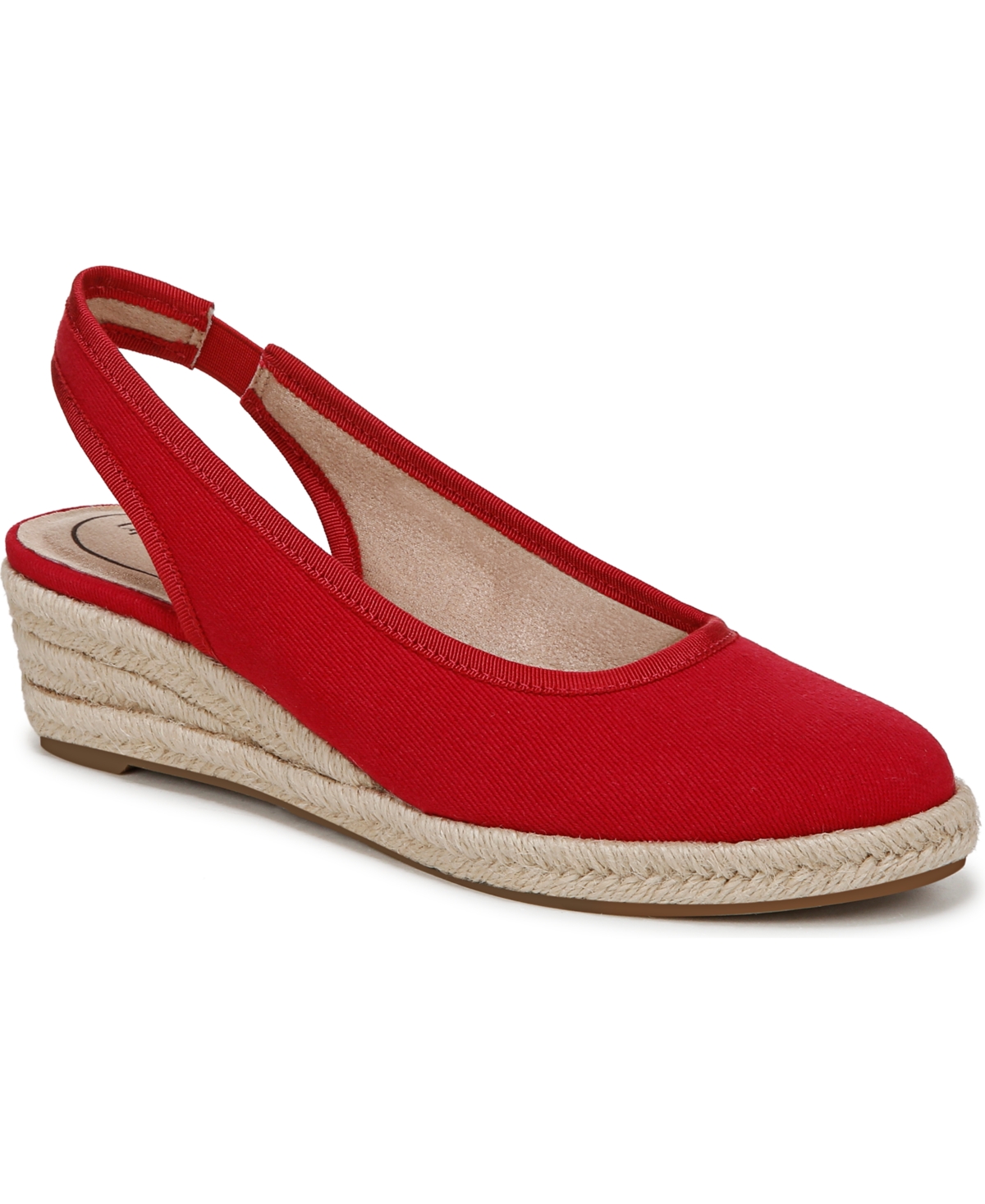 Women's Kayden Slingback Wedge Espadrilles - Tan Fabric