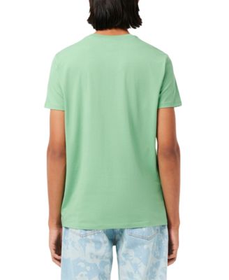 Lacoste｜SHORT-SLEEVED ROUND NECK T-SHIRTS (Crew Neck Pi Lacoste Men's Crew Neck Pima Cotton T-Shirt - Macy's