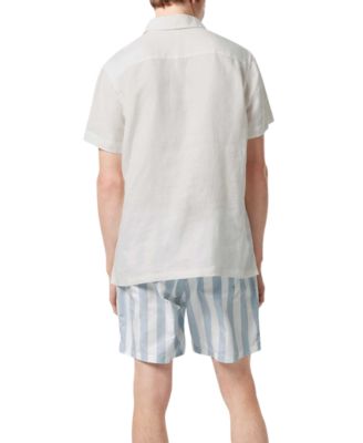 Men's Regular-Fit Button-Down Linen Shirt