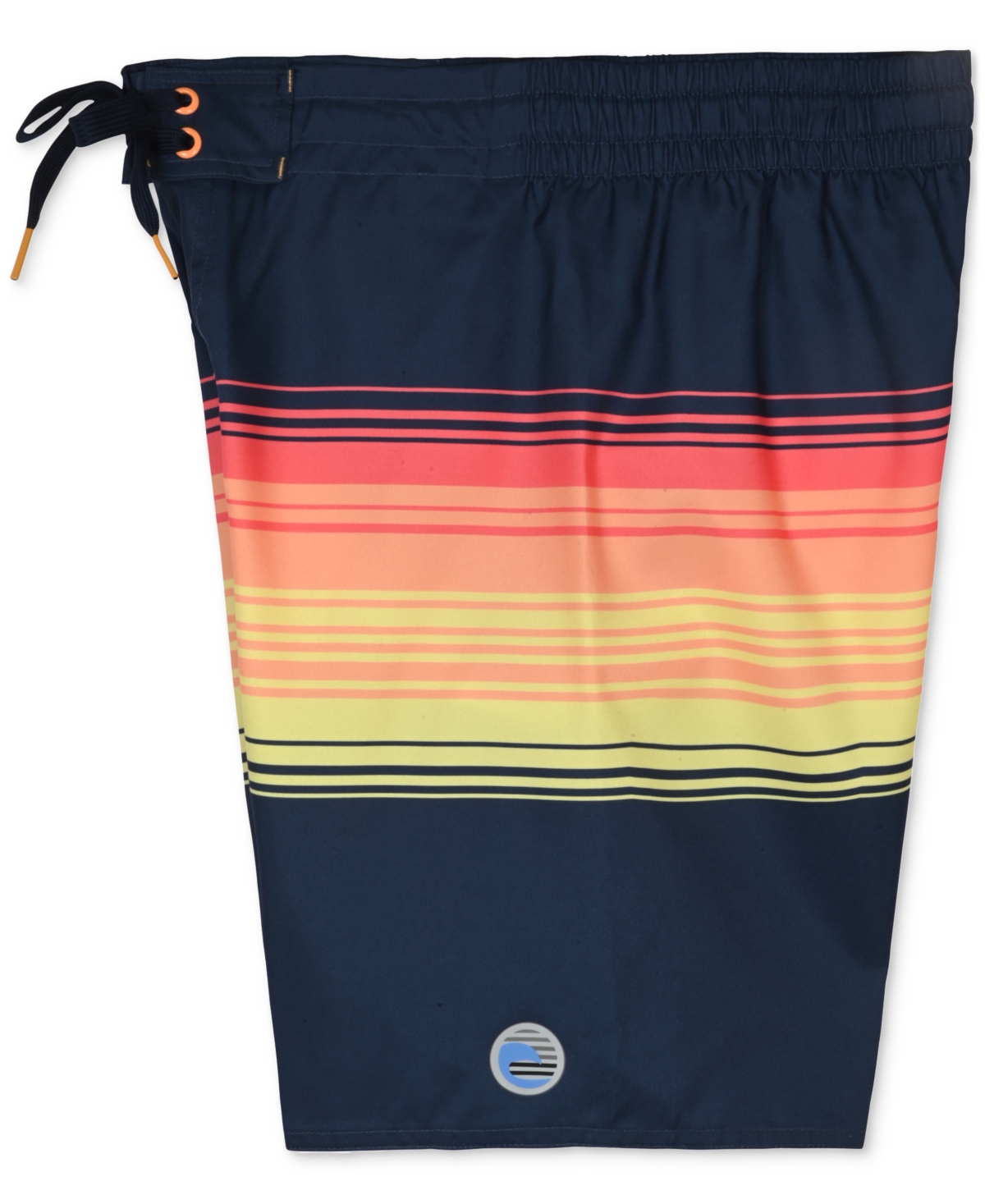 LAGUNA BIG BOYS MIDWAY STRIPE E-BOARD SWIM SHORTS 