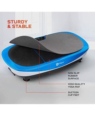 Rumblex Max 4D Vibration Plate with Resistance Bands - Full Body Exercise Machine for Home Fitness, Weight Loss