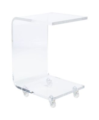 Rollins Acrylic Bar Cart