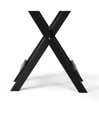 HDPE Outdoor 24.5 Inch Round Portable Folding Patio Dining Table