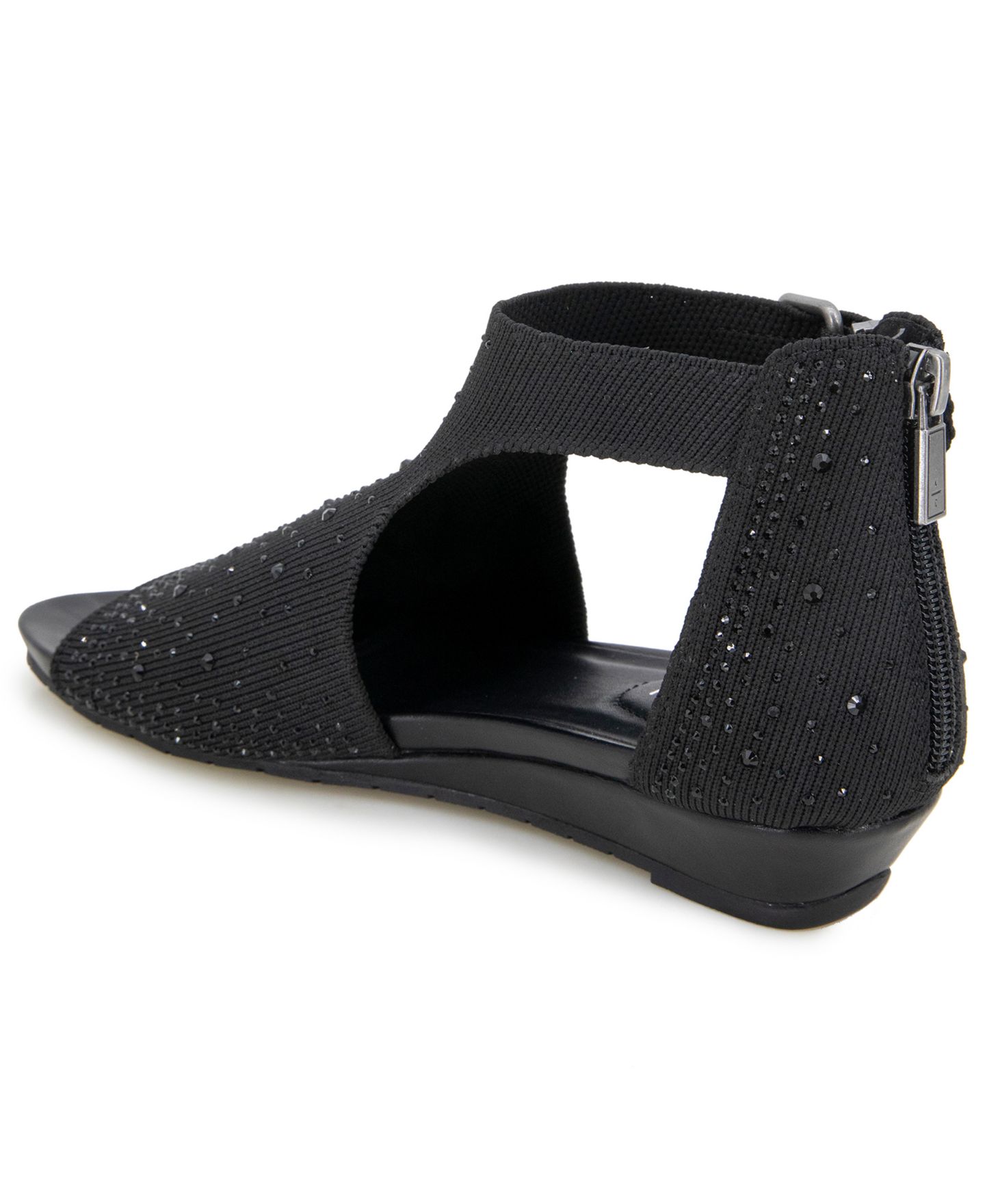 Женские сандалии Kenneth Cole Reaction Gail Stretch Wedge, цвет: Чёрный — фото 6