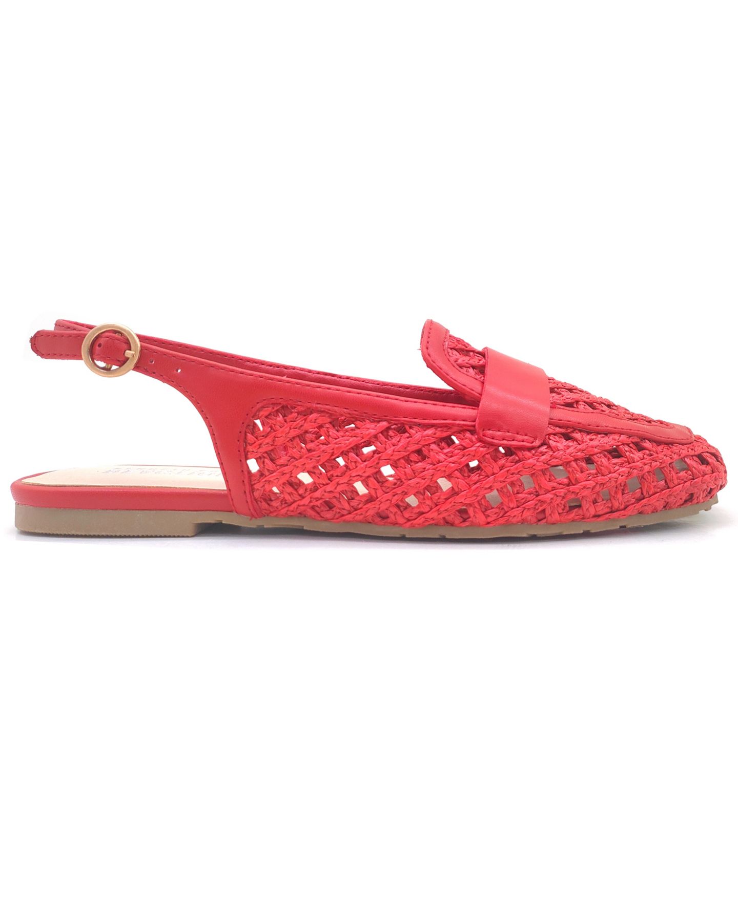Женские туфли Kenneth Cole Reaction Enrica Slingback Loafer Flats, цвет: Красный — фото 2