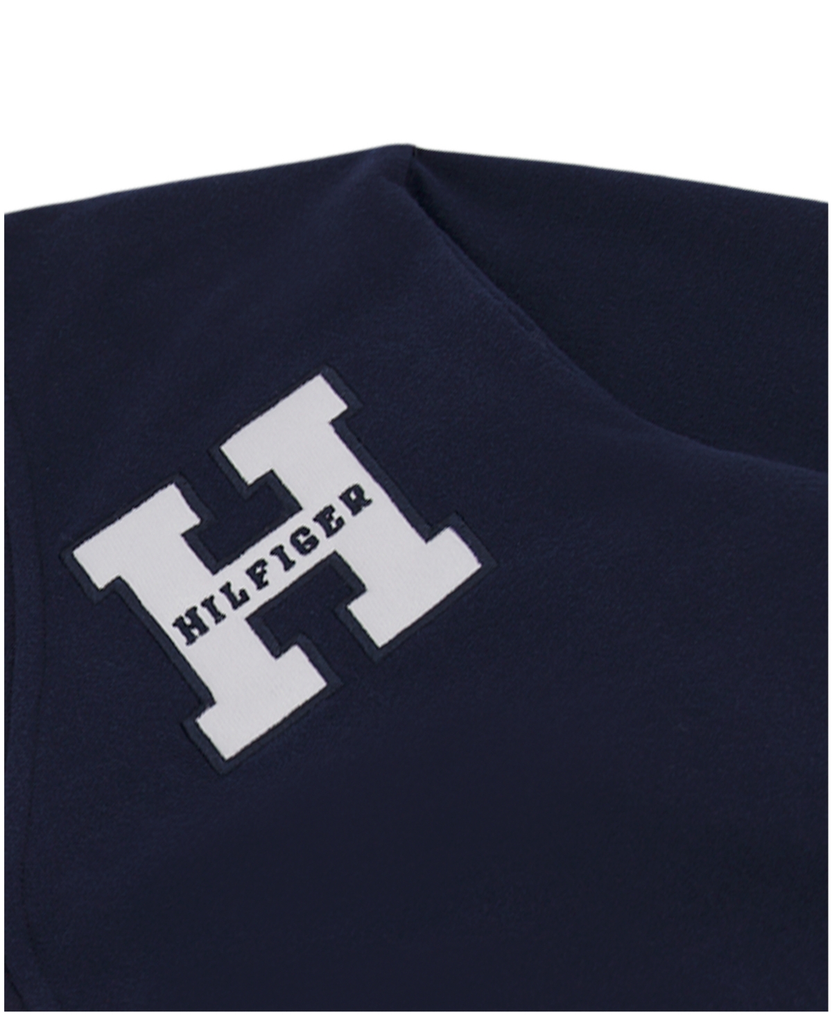 Tommy Hilfiger Big Boys Tommy Terry Cardigan Sweater In Navy Blazer