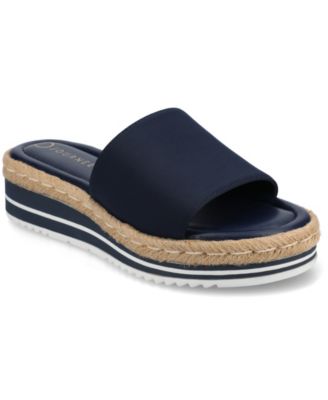 Journee Collection - Collection Women's Rosey Espadrille Platform Wedge Sandals