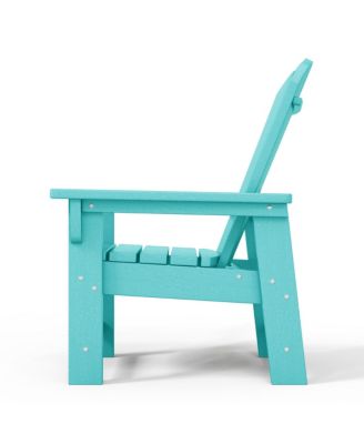 Kids Outdoor HDPE Adirondack Plastic Patio Chair