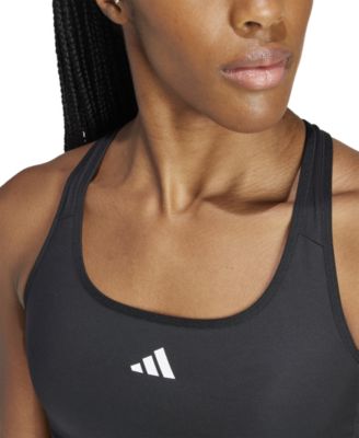Women's Medium-Impact Logo-Band Sports Bra