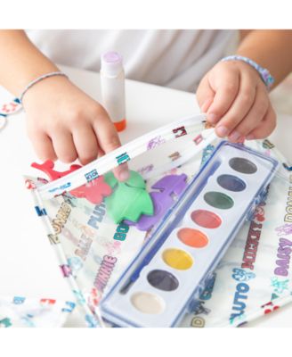 Baby 3-Pc. Disney Mickey & Friends Waterproof Clear Travel Bag Set