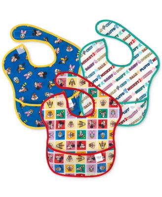 Bumkins - Baby Superbib 3-Pc. Disney Mickey & Friends Excellent Eight Bib Set