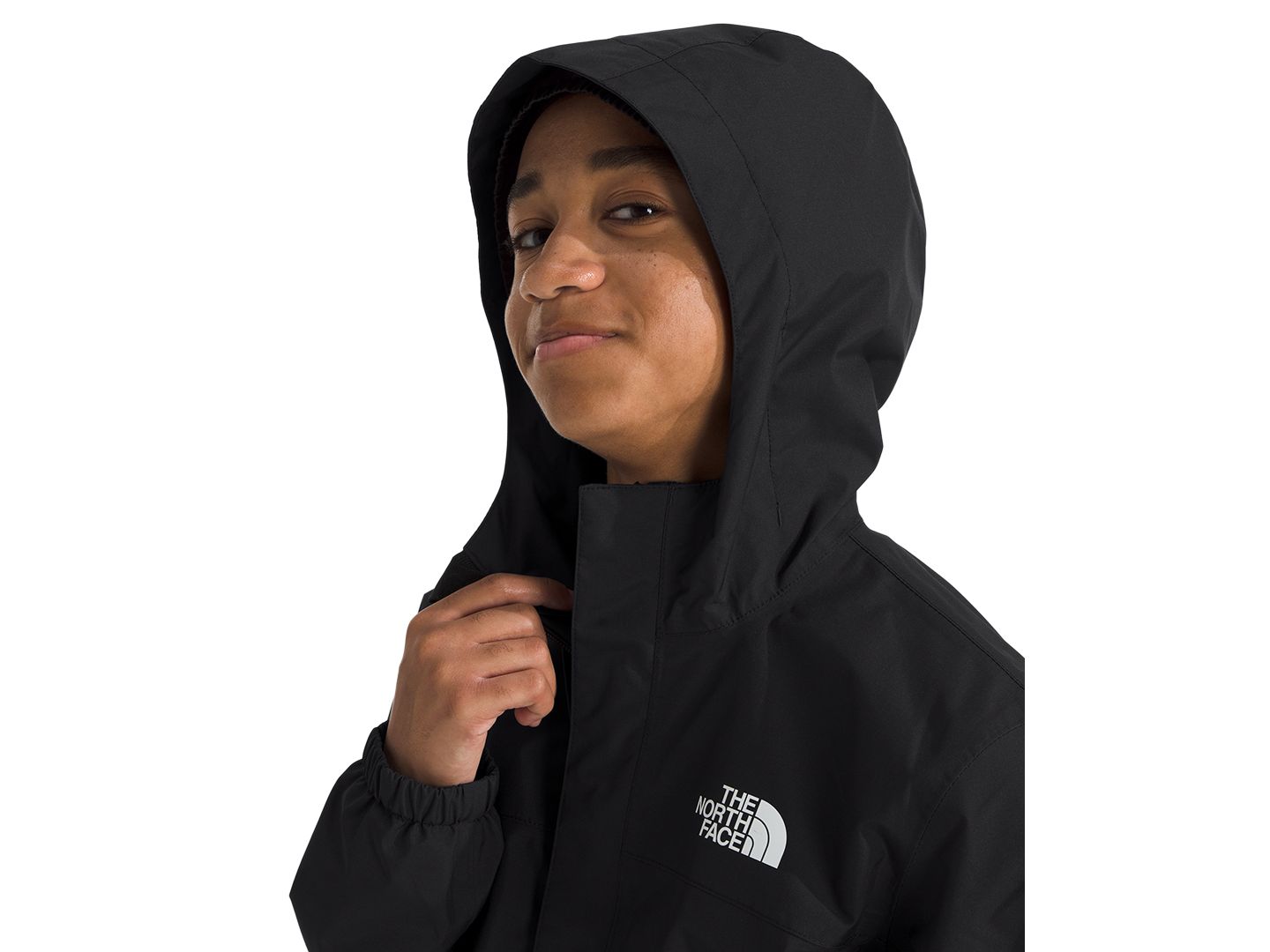 Куртка The North Face Antora Rain Jacket для мальчиков, цвет: Чёрный — фото 5