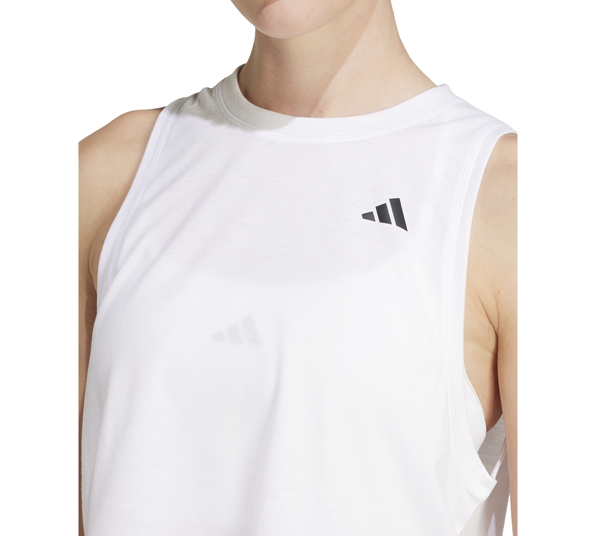 Adidas Originals Adidas Training Essentials Tank In White