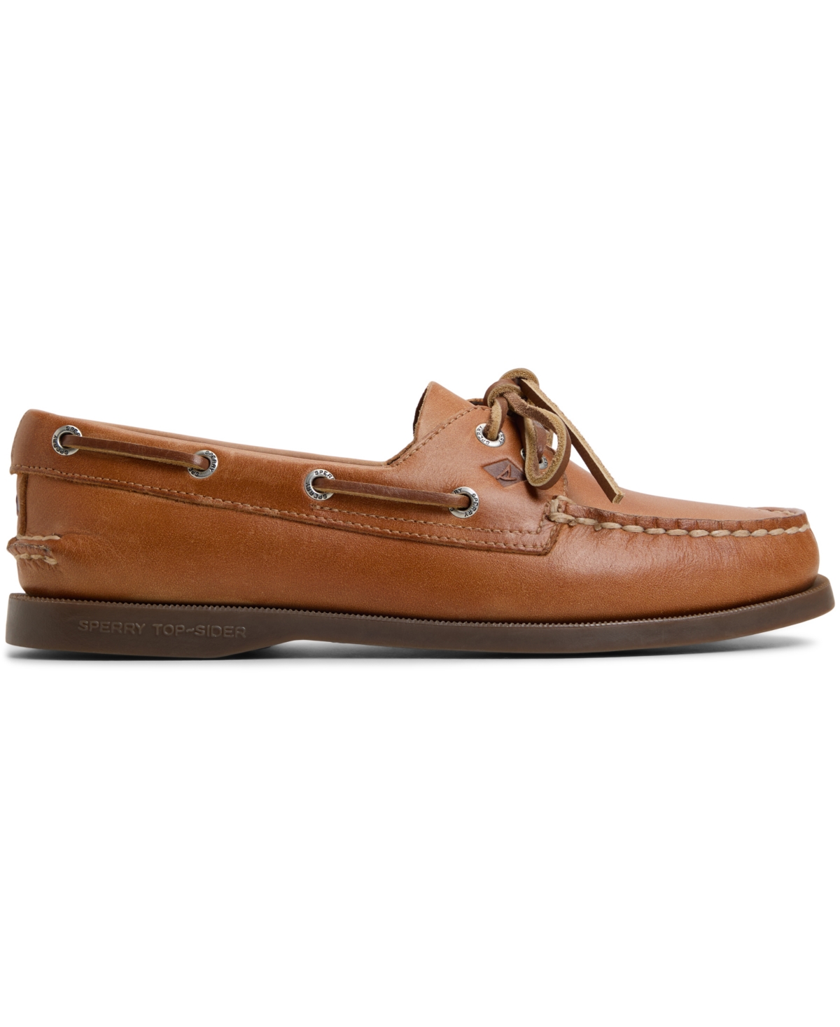 Shop Sperry Women's Authentic Original 2 Eye Lace-up Boat Shoe In Tan