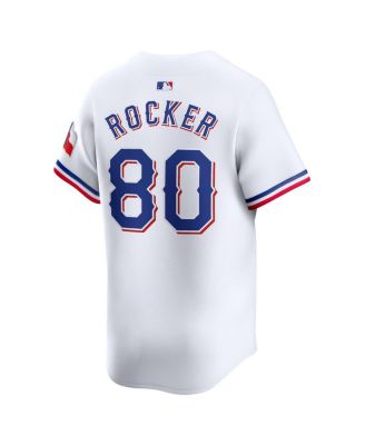 Men's Kumar Rocker White Texas Rangers Home Limited Player Jersey
