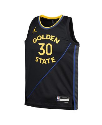 Big Boys and Girls Stephen Curry Navy Golden State Warriors Swingman Jersey - Statement Edition