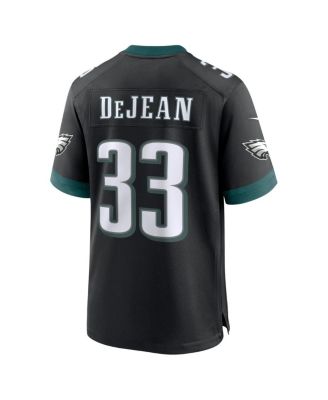 Men's Cooper DeJean Black Philadelphia Eagles 2024 NFL Draft Alternate Player Game Jersey
