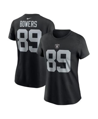Nike - Women's Brock Bowers Black Las Vegas Raiders Player Name Number T-Shirt