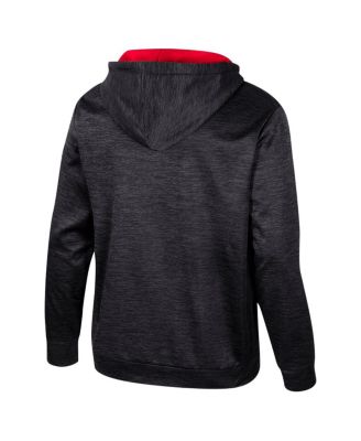 Men's Black Ohio State Buckeyes Cypher Half-Zip Hoodie