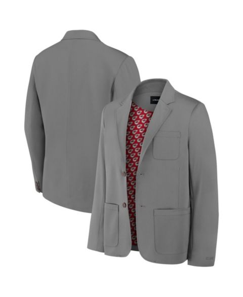 Мужской пиджак J. Palmer Graphite Kansas City Chiefs Man-In-Motion Blazer