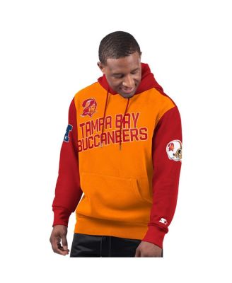 Men's Orange Tampa Bay Buccaneers Extreme Vintage Logo Pullover Hoodie
