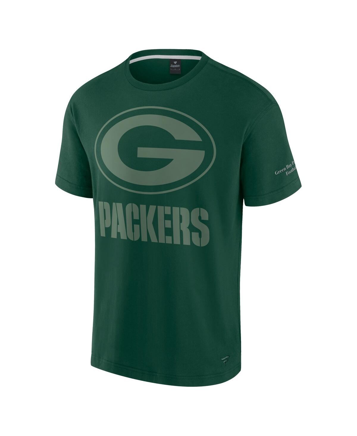 Fanatics Men's And Women's Green Green Bay Packers Elements Iconic T-shirt In Green