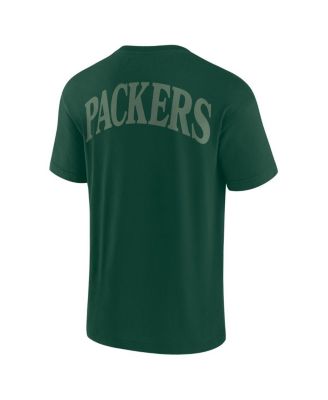 Men's and Women's Green Green Bay Packers Elements Iconic T-Shirt