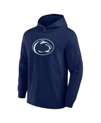 Men's Navy Penn State Nittany Lions Blaze Tri-Blend Pullover Hoodie