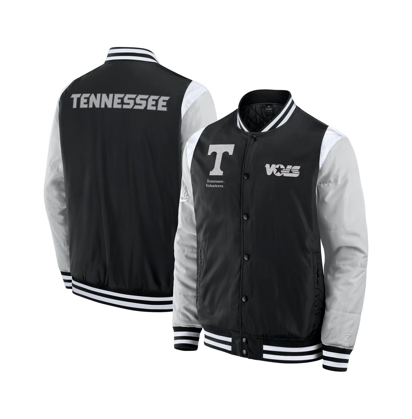 Мужская куртка Fanatics Black Tennessee Volunteers Elements Elite Full-Snap — фото 1
