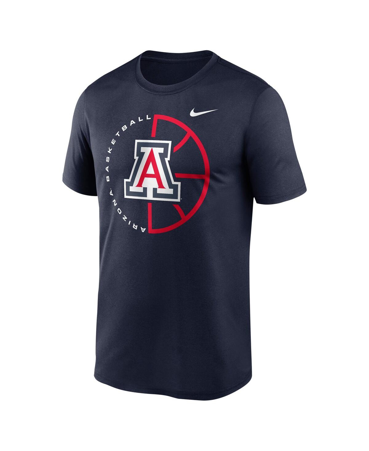 Nike Men's Navy Arizona Wildcats Legend Basketball Icon Performance T-shirt In Navy