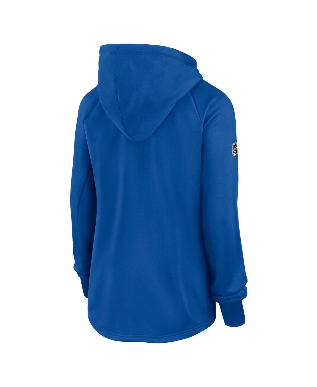 Fanatics Women's Royal Buffalo Sabres Authentic Pro Rink Fleece Full-zip Jacket In Royal