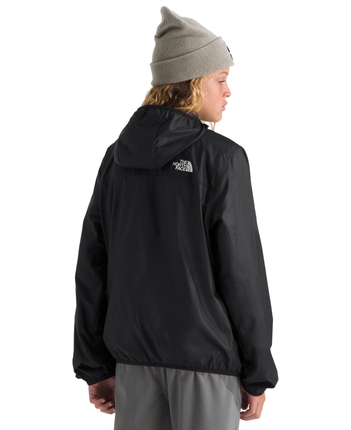 The North Face Big Boys Cyclone Wind Jacket In Tnf Black