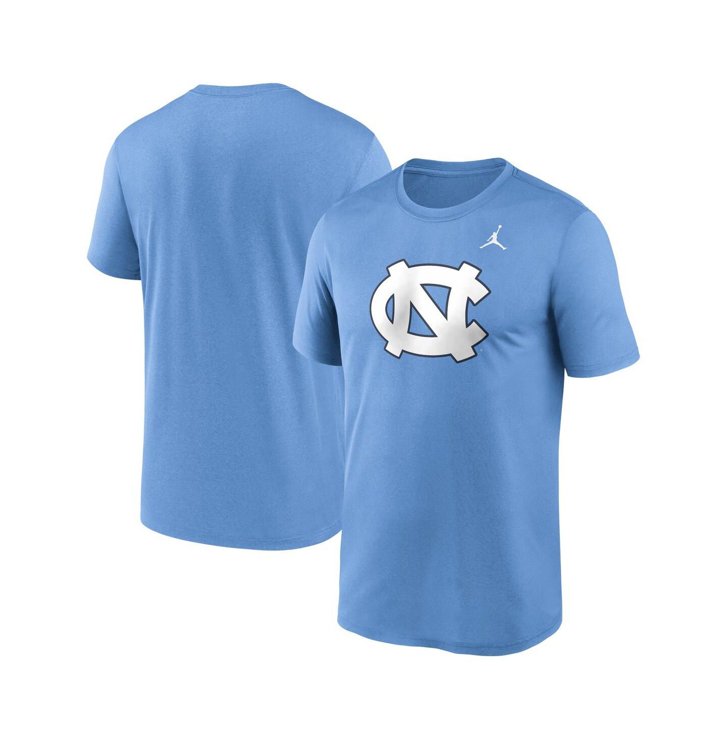 Мужские футболки Jordan Carolina Light Blue North Carolina Tar Heels Primetime Legend Logo — фото 1