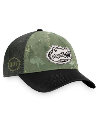 Top of the World - Men's Hunter Green/Gray Florida Gators OHT Military Appreciation Unit Trucker Adjustable Hat
