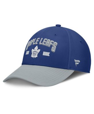 Fanatics - Men's Blue/Gray Toronto Maple Leafs Heritage Captain Flex Hat