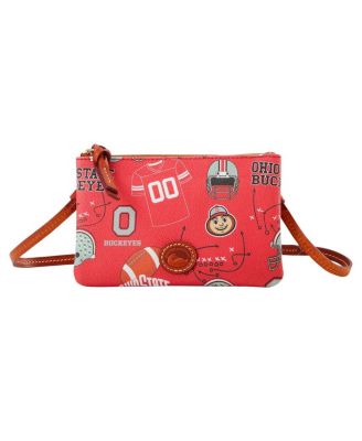 Dooney & Bourke - Ohio State Buckeyes Top Zip Crossbody Purse