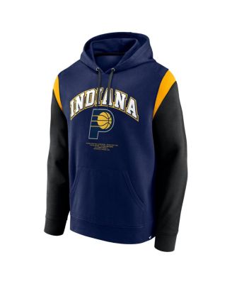 Men's Navy Indiana Pacers Scorer Pullover Hoodie