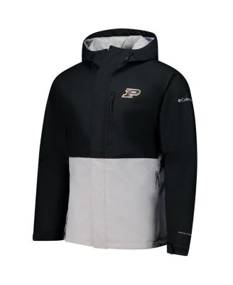 Men's Black Purdue Boilermakers Field Bound Omni-Tech Full-Zip Jacket