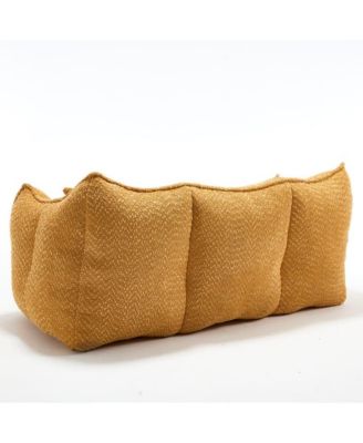 Bean Bag Chair for Adults, Cozy Chenille Sofa, Perfect for Gaming, Reading, and Relaxing