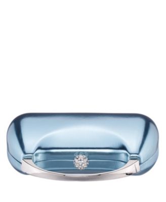 Minaudiere with Metal Handle Clutch