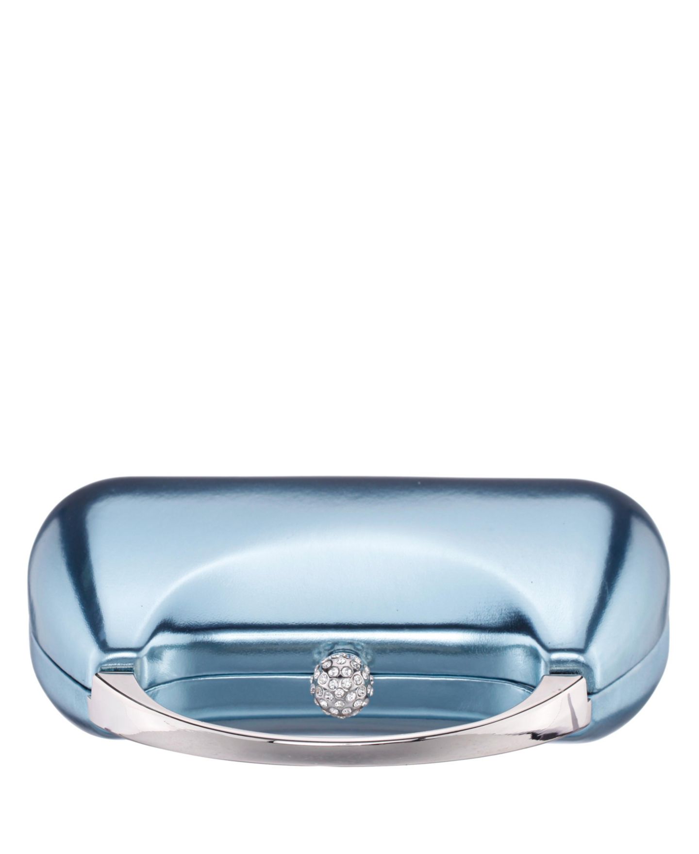 Женский клатч Nina Minaudiere with Metal Handle Clutch, цвет: Синий — фото 5