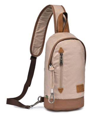 Urban Light Coated Canvas Sling Bag