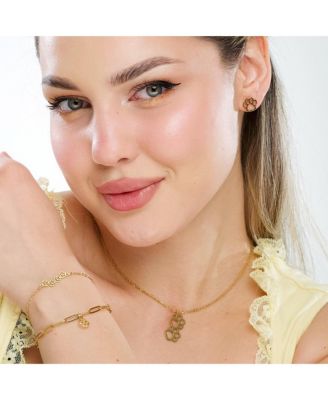 LoyalPrint Delicate Paw Print Link Bracelet