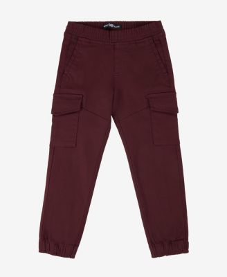 Little Boys Elastic Waist Commuter Jogger Cargo Pants