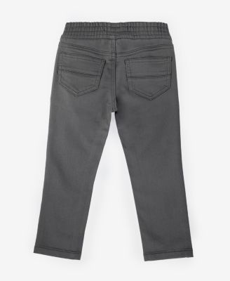Toddler Boys Elastic Waist Five Pocket Commuter Pants