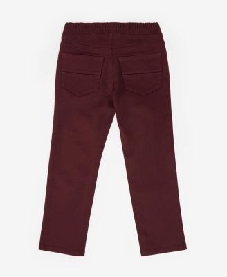 Little Boys Elastic Waist Five Pocket Commuter Pants