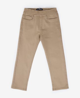 Little Boys Elastic Waist Five Pocket Commuter Pants
