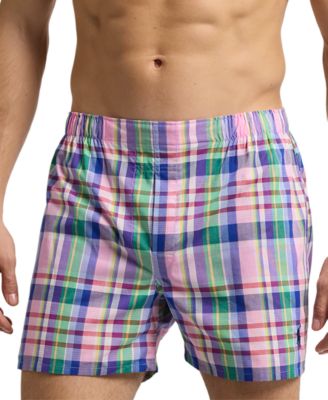 Men's 3-Pk. Classic Woven Cotton Boxers